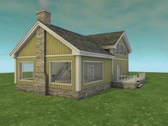Wooden cottage 01
