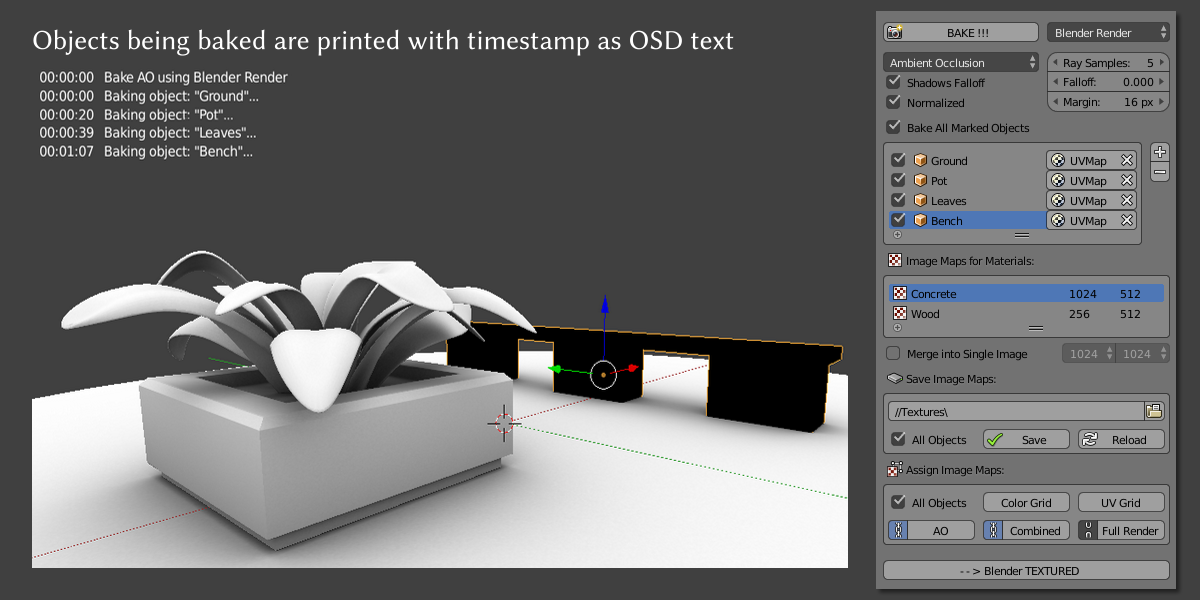 Texture Baking Workflow for Objects with Multiple Materials (Blender  Tutorial) 