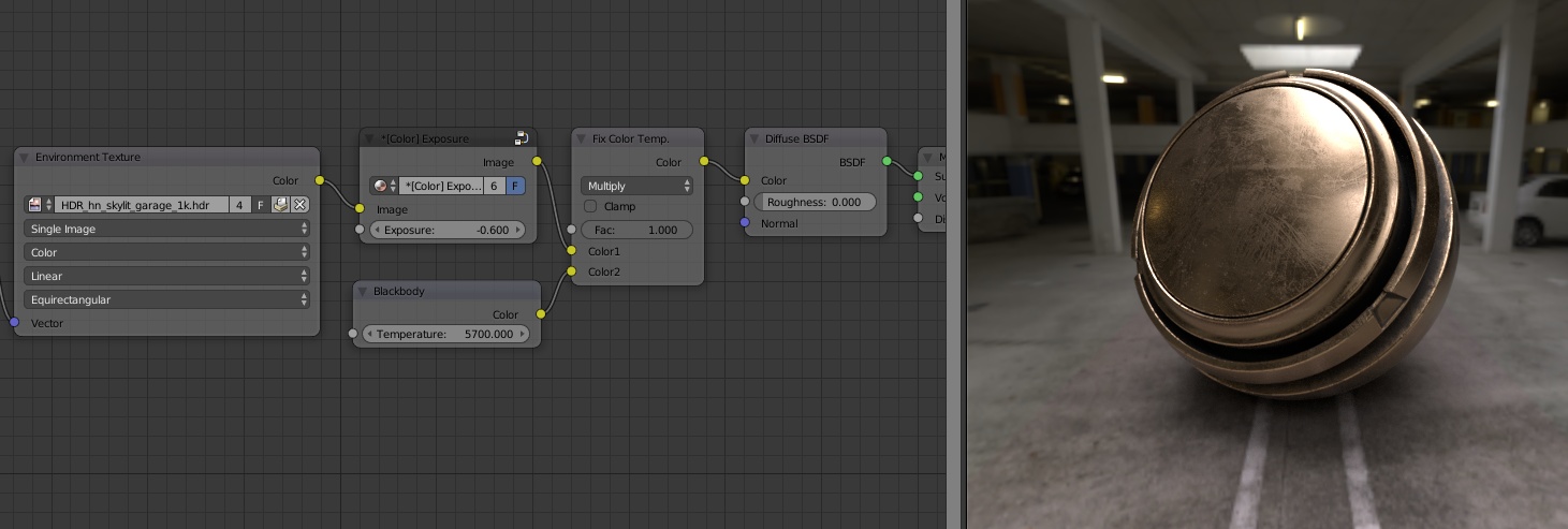 Correct Exposure of HDRI Environment Map in Blender  MeshLogic